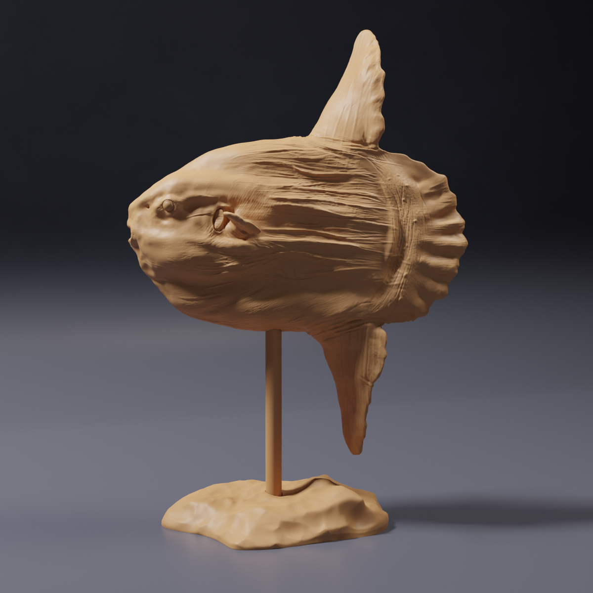 Φωτογραφία προϊόντος φιγούρα ζώου Animal Den Miniatures 3: φιγούρα θαλάσσιου ζώου: φεγγαρόψαρο (26_09_06)