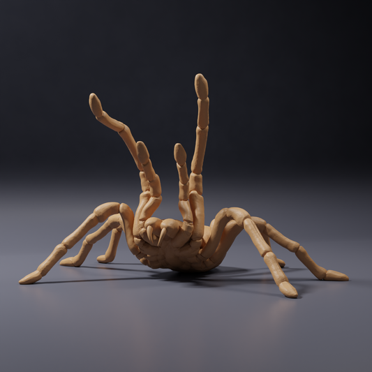 Produktfoto Tierfigur Animal Den Miniatures 0: Spinnentierfigur: Goliath-Vogelspinne - Drohhaltung (26_10_02)