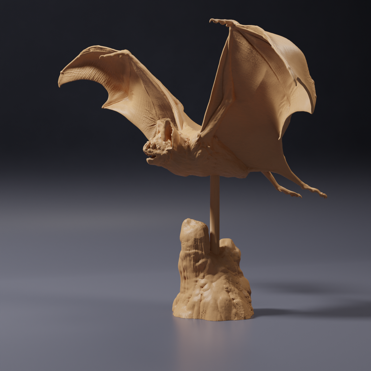 Φωτογραφία προϊόντος, φιγούρα ζώου Animal Den Miniatures 3: Φιγούρα νυχτερίδας: Κοινός βρικόλακας - σε πτήση (26_10_03)