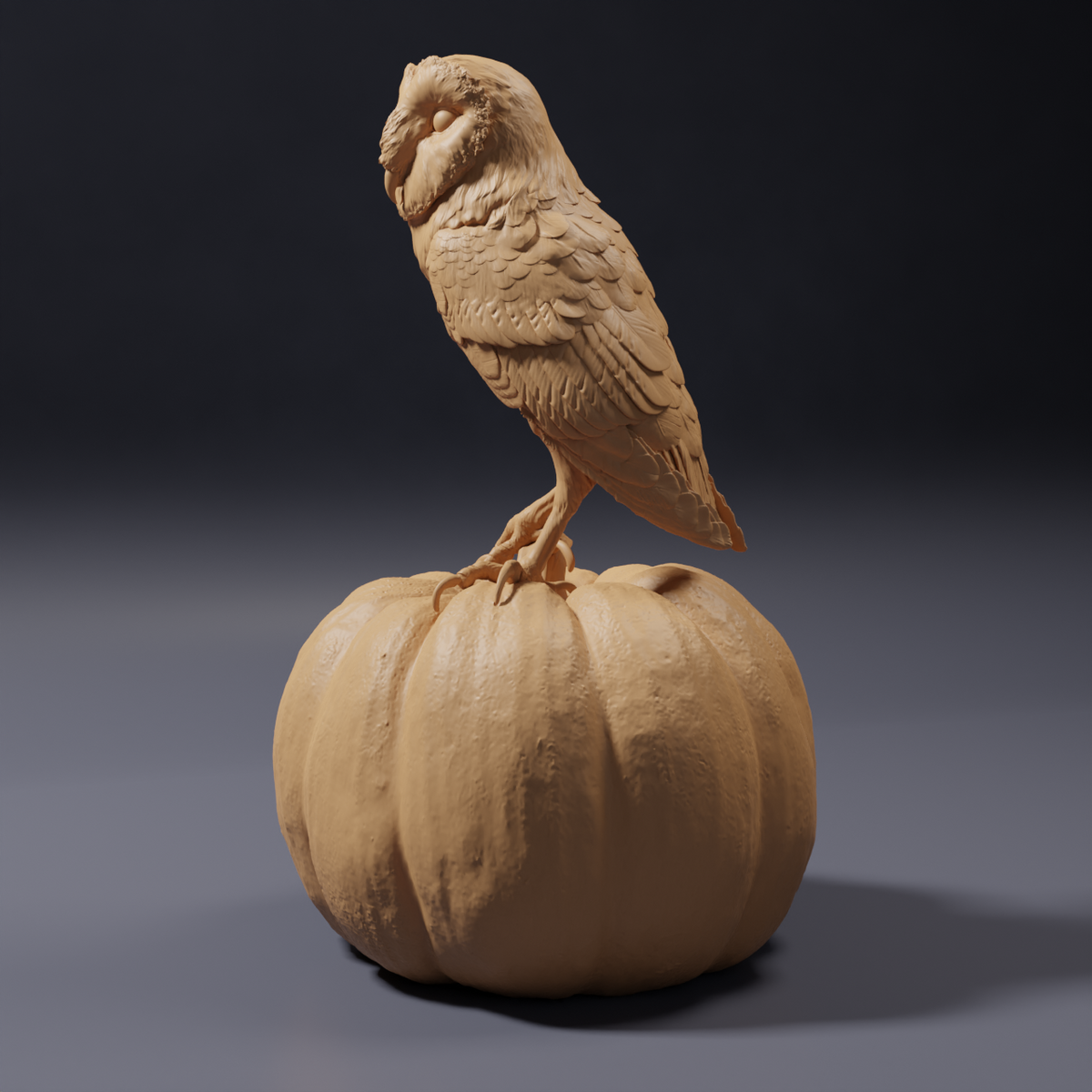 Φωτογραφία προϊόντος φιγούρας ζώου Animal Den Miniatures 0: φιγούρα άγριου ζώου: Αμερικανική κουκουβάγια (26_10_08)