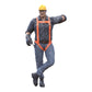 Produktfoto Diorama und Modellbau Miniatur Figur: Bauarbeiter lehnend