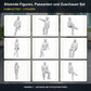 Diorama Modellbau Produktfoto 0: Diorama Figuren-Set: Sitzende Figuren, Passanten und Zuschauer Set