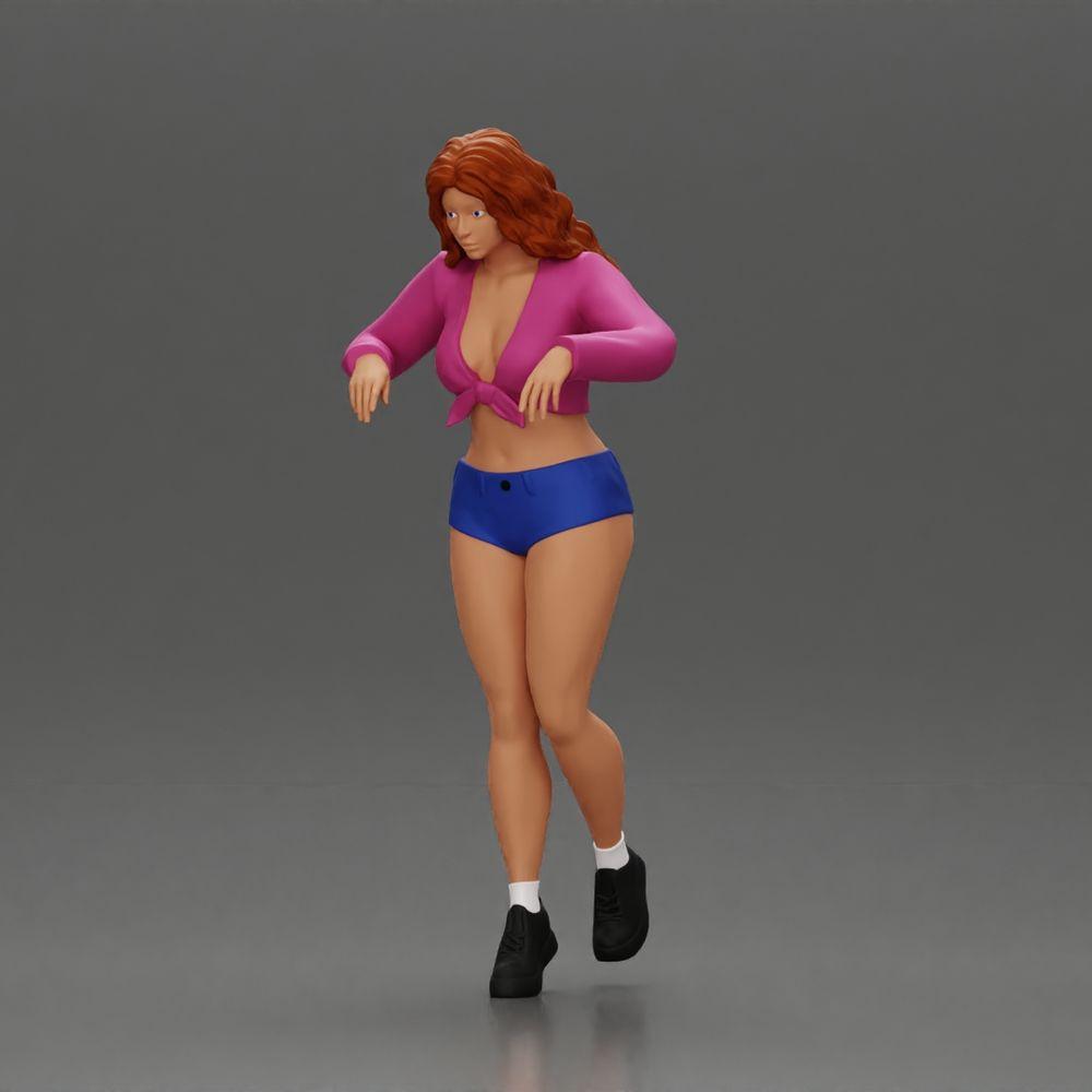 Diorama Modellbau Produktfoto 1: Diorama Figuren-Set: Frauen im modernen Stadtleben (Nr. S119)