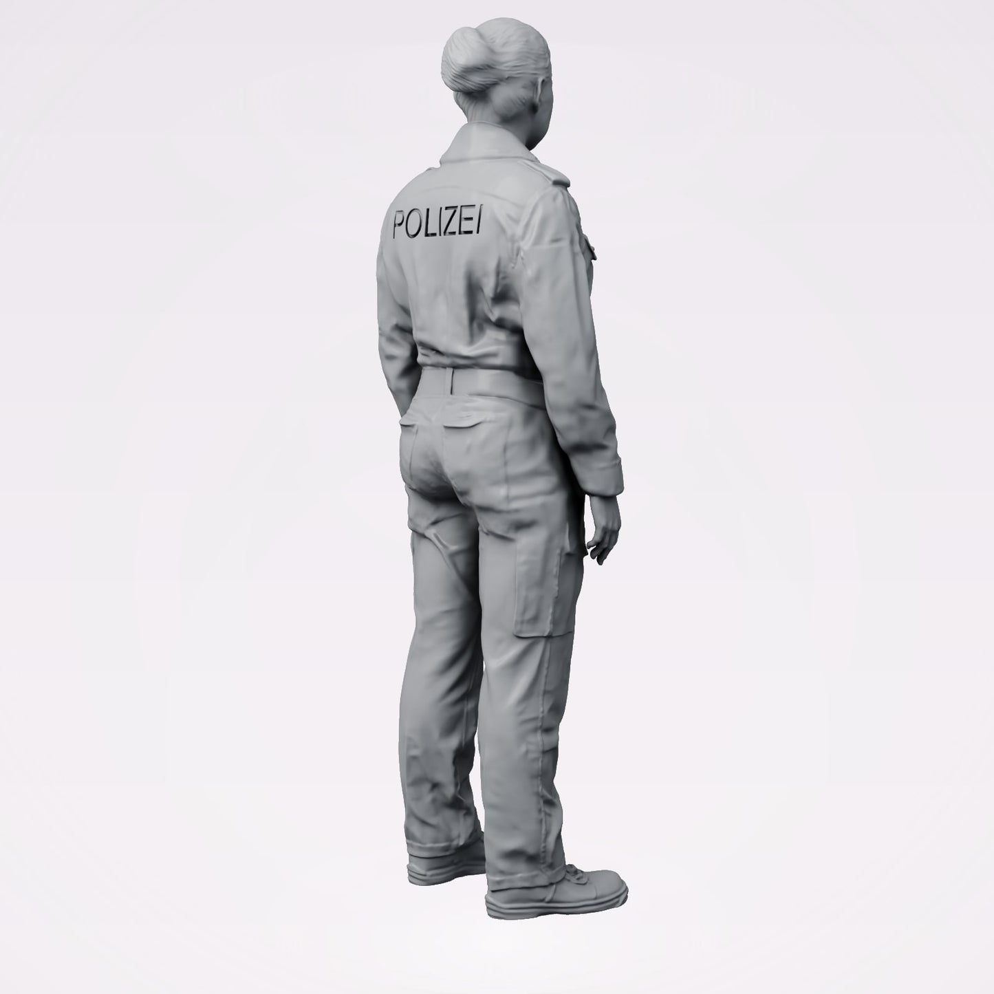 Foto do produto de diorama: Figura em pé: polícia alemã com cinto de serviço (B020)