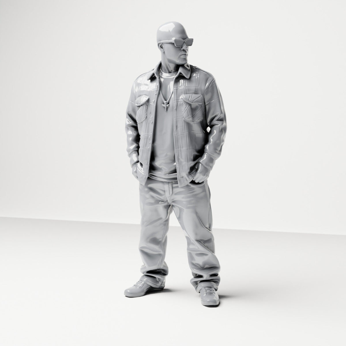 Foto de produto de modelismo para diorama 2: conjunto de figuras para diorama: conjunto de figuras Hip-Hop, Urban e Streetwear