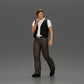 Diorama Modellbau Produktfoto 2: Diorama Figuren-Set: Bewaffnete Unterwelt und Mafia (Nr. S83)