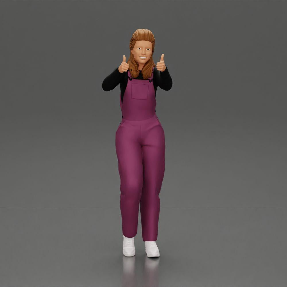 Diorama Modellbau Produktfoto 2: Diorama Figuren-Set: Frauen im modernen Stadtleben (Nr. S119)