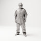 Stehende Figur: Hip-Hopper mit Kappe, Sonnenbrille & Sporttrikot 13 (B032) - Vorderansicht