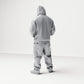 Diorama Modellbau Produktfoto 2: Stehende Figur: Person mit Kapuzenjacke, Basecap & Gesichtstuch, Hände in den Taschen (B034)