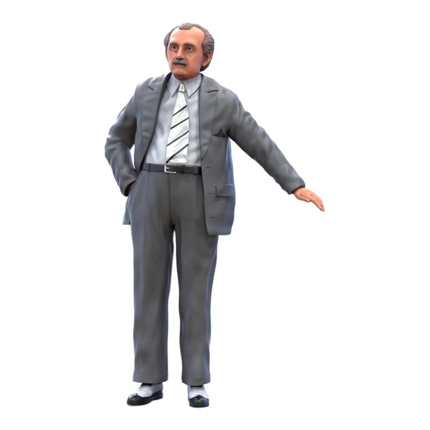 Diorama Modellbau Produktfoto 6: Diorama Figuren-Set: Geschäftsleute und Stadtbusiness (Nr. S106)