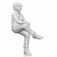 Diorama Modellbau Produktfoto 4: Diorama Figuren-Set: Sitzende Figuren, Passanten und Zuschauer Set