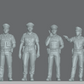 Produktfoto Figur H0, 1:72 - 0: Polizei Figuren Set (6 Figuren)