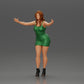 Foto prodotto diorama modellismo 3: set di figure per diorama: Fashion Models e passerella (n. S87)