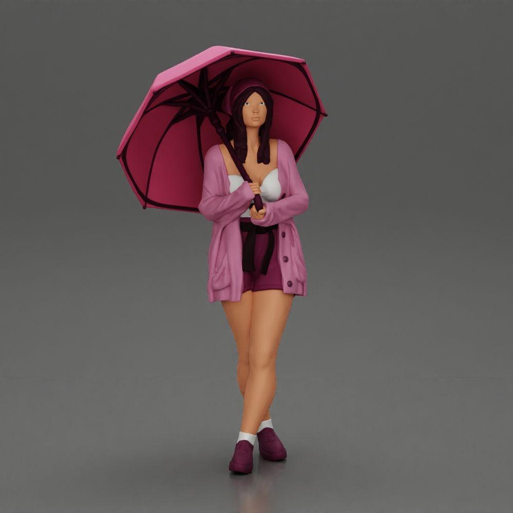 Diorama Modellbau Produktfoto 3: Diorama Figuren-Set: Frauen im modernen Stadtleben (Nr. S119)