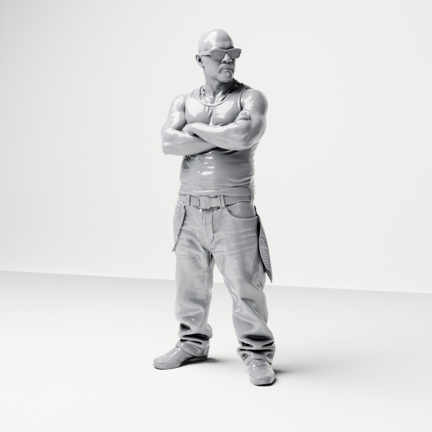 Foto de produto de modelismo de diorama 4: conjunto de figuras de diorama Hip-Hop, Urban e Streetwear