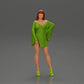 Foto prodotto modellismo per diorama 4: set di figure per diorama: Fashion Models e passerella (n. S87)
