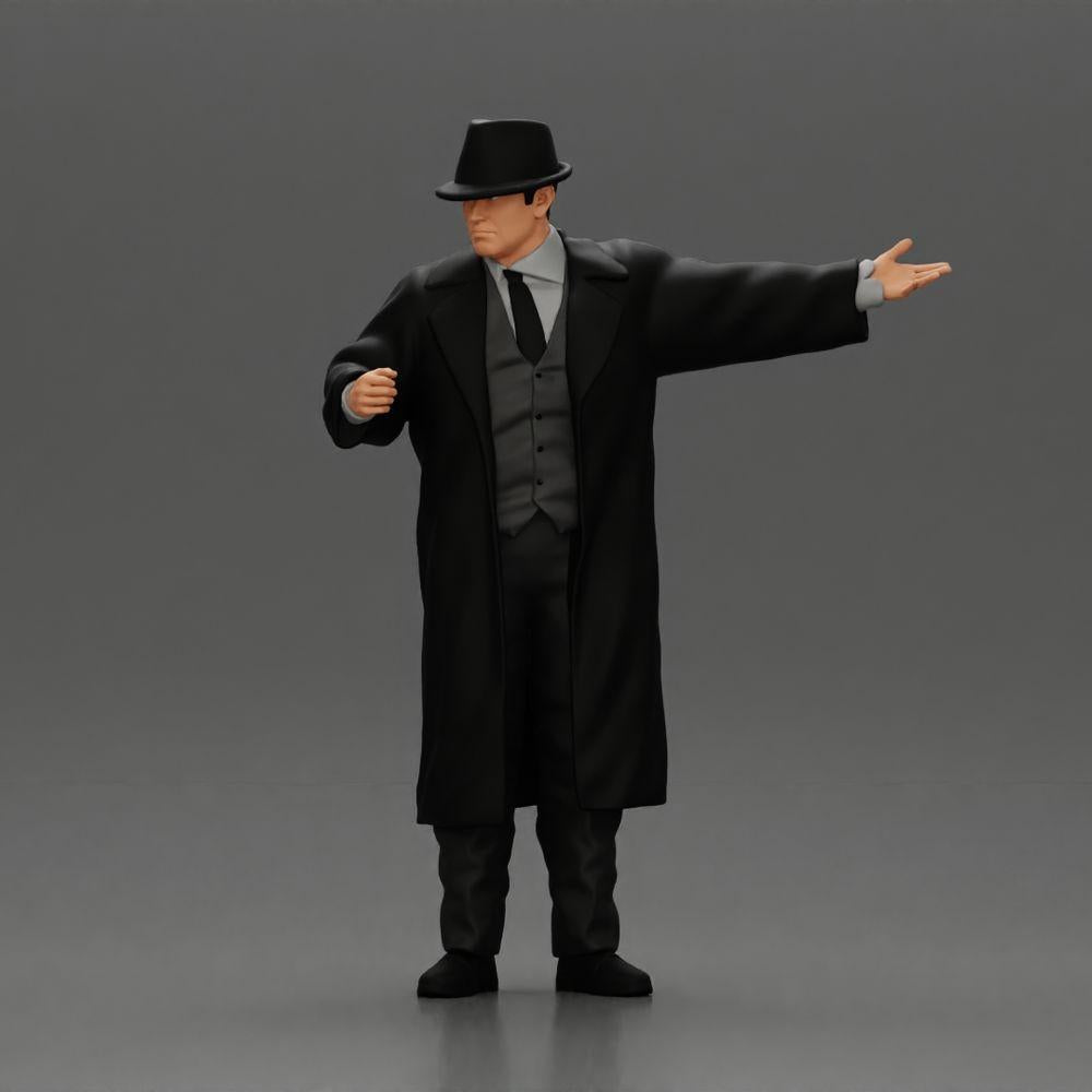 Diorama Modellbau Produktfoto 4: Diorama Figuren-Set: Bewaffnete Unterwelt und Mafia (Nr. S83)
