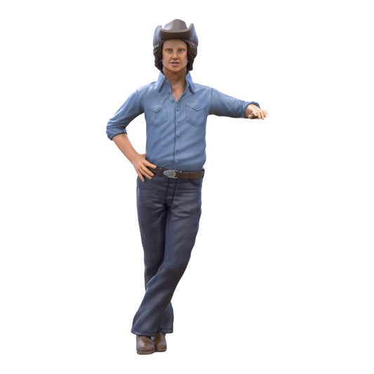 Produktfoto Diorama und Modellbau Miniatur Figur: Mann mit Cowboyhut 2