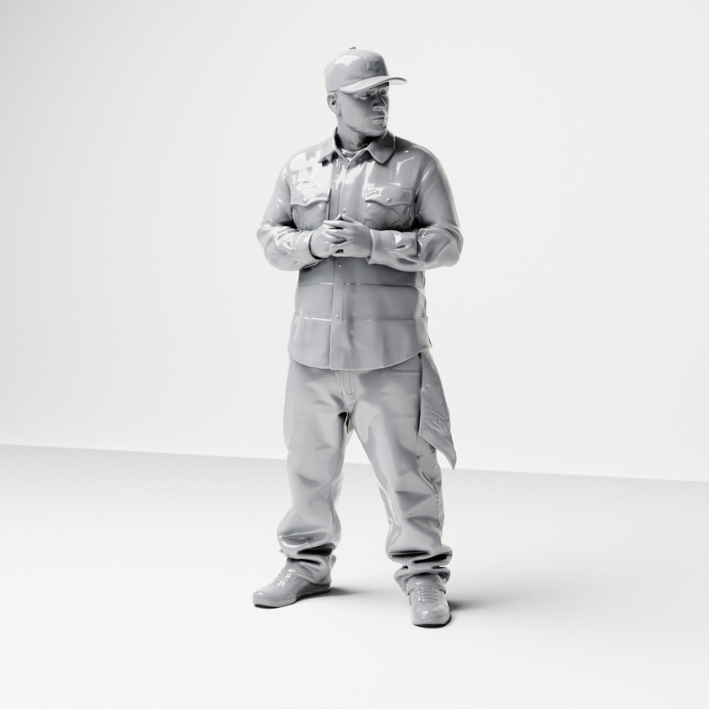 Foto de produto de modelismo de diorama 5: conjunto de figuras de diorama: conjunto de figuras Hip-Hop, urbanas e de streetwear