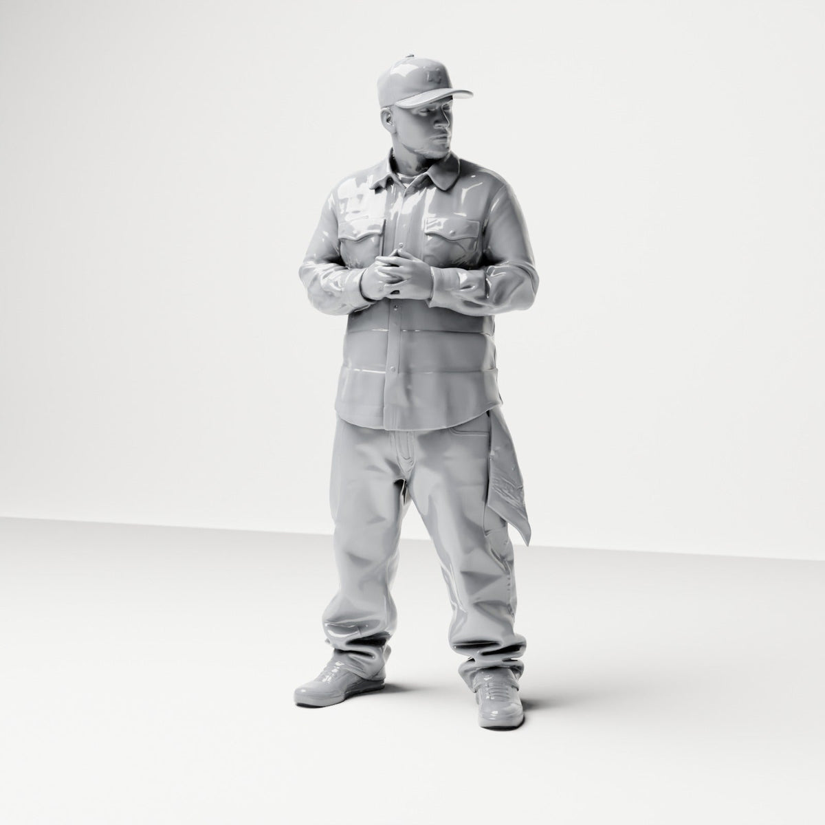 Foto de produto de modelismo de diorama 5: conjunto de figuras de diorama: conjunto de figuras Hip-Hop, urbanas e de streetwear