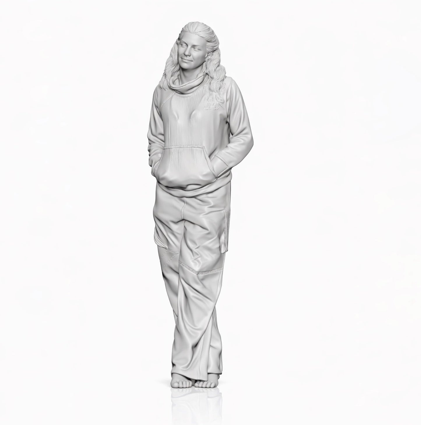 Diorama Modellbau Produktfoto 10: Diorama Figuren-Set: Sitzende Figuren, Passanten und Zuschauer Set