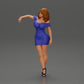 Foto prodotto diorama modellismo 7: set di figure per diorama: Fashion Models e passerella (n. S87)