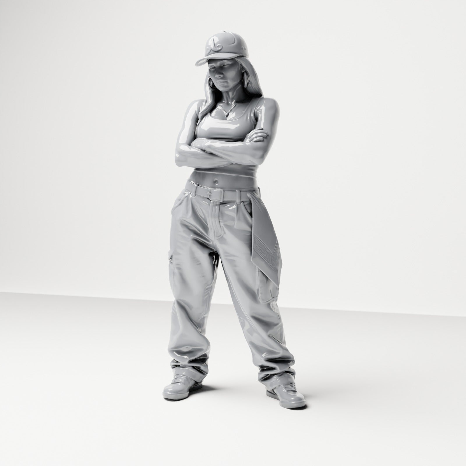 Foto de produto de modelismo de diorama 8: conjunto de figuras para diorama: Hip-Hop, Urban e Streetwear