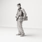 Diorama Modellbau Produktfoto 8: Diorama Figuren-Set: Historische Hafen- und Dockarbeiter der 1920er-1930er