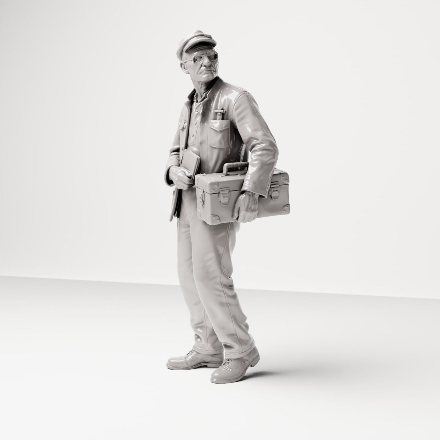 Diorama Modellbau Produktfoto 8: Diorama Figuren-Set: Historische Hafen- und Dockarbeiter der 1920er-1930er