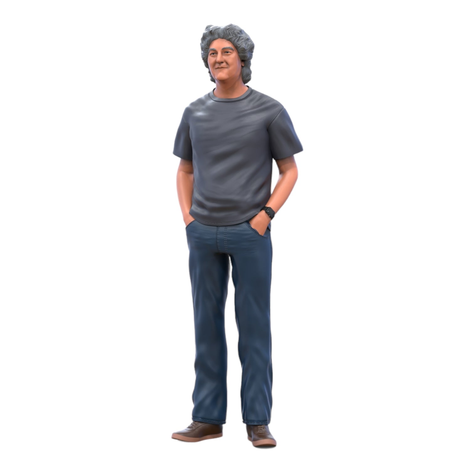 Produktfoto Diorama und Modellbau Miniatur Figur: Gewöhnlicher Mann 3