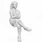 Diorama Modellbau Produktfoto 9: Diorama Figuren-Set: Sitzende Figuren, Passanten und Zuschauer Set