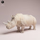 Produktfoto Tier Figur Diorama, Modellbau: 0: Wildtier Figur: Nördliches Weißes Nashorn – vorgefertigt (Ref 25_07_02)