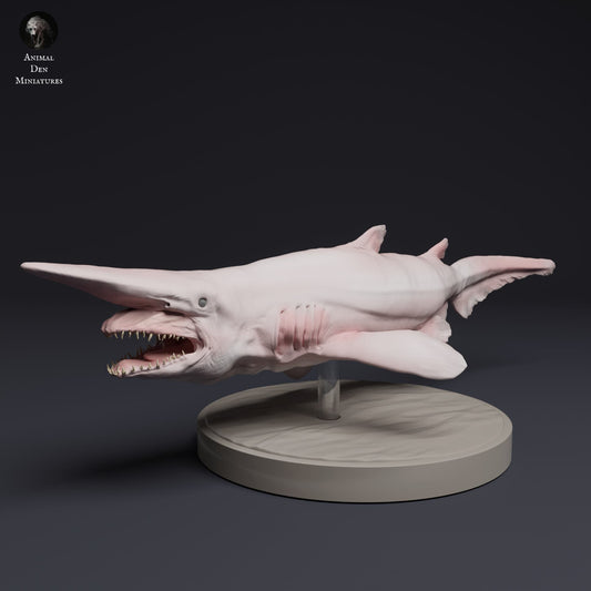 Produktfoto Tier Figur Diorama, Modellbau: 0: Meerestier Figur: Koboldhai (Ref 25_04_08)