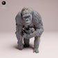 Produktfoto Tier Figur Diorama, Modellbau: 0: Dschungel Tier Figur: Östlicher Flachlandgorilla Weibchen mit Jungtier (Ref 25_07_10)