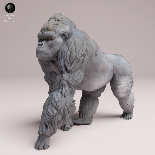 Produktfoto Tier Figur Diorama, Modellbau: 0: Dschungel Tier Figur: Östlicher Flachlandgorilla – Silberrücken (Ref 25_07_08)