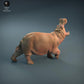 Φωτογραφία προϊόντος φιγούρα ζώου Animal Den Miniatures 2: Φιγούρα άγριου ζώου: Εξαγριωμένος ιπποπόταμος (21_12_04)