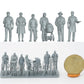 Produktfoto Figur H0, 1:72 - 0: Strassenszene Figuren Set (6 Figuren)