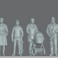 Produktfoto Figur H0, 1:72 - 0: Strassenszene Figuren Set (6 Figuren)