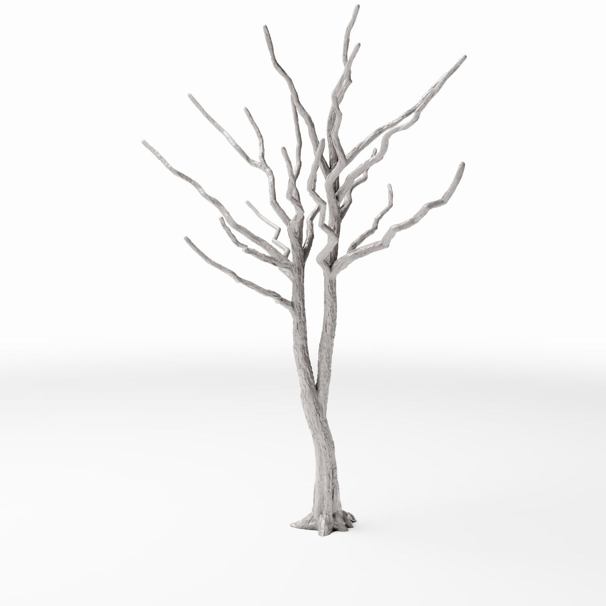 Diorama Modellbau Produktfoto 3: Diorama Pflanzen: Kahler Baum mit Wurzeln (Ref. 1103D)