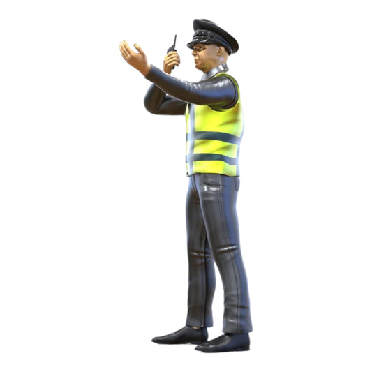 Produktfoto Diorama und Modellbau Miniatur Figur: Verkehrspolizist 2
