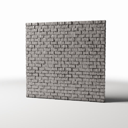 Foto prodotto per diorami e modellismo 0: Edificio per diorama: muro di mattoni integro (Ref. 1201D)