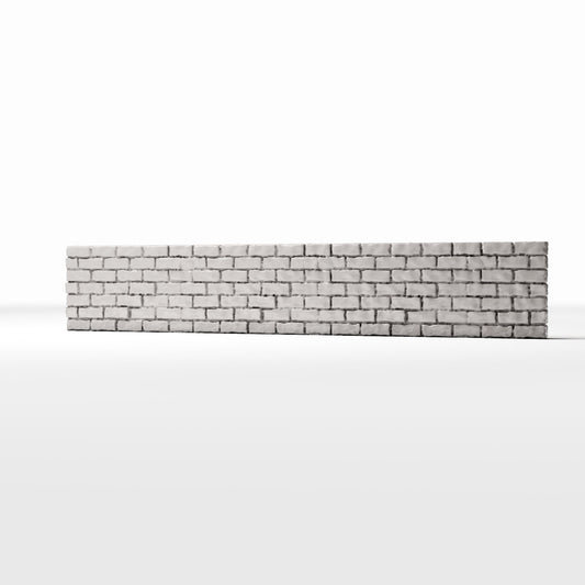 Foto prodotto per diorami e modellismo 0: Edificio per diorama: muro basso in mattoni (Ref. 1203D)
