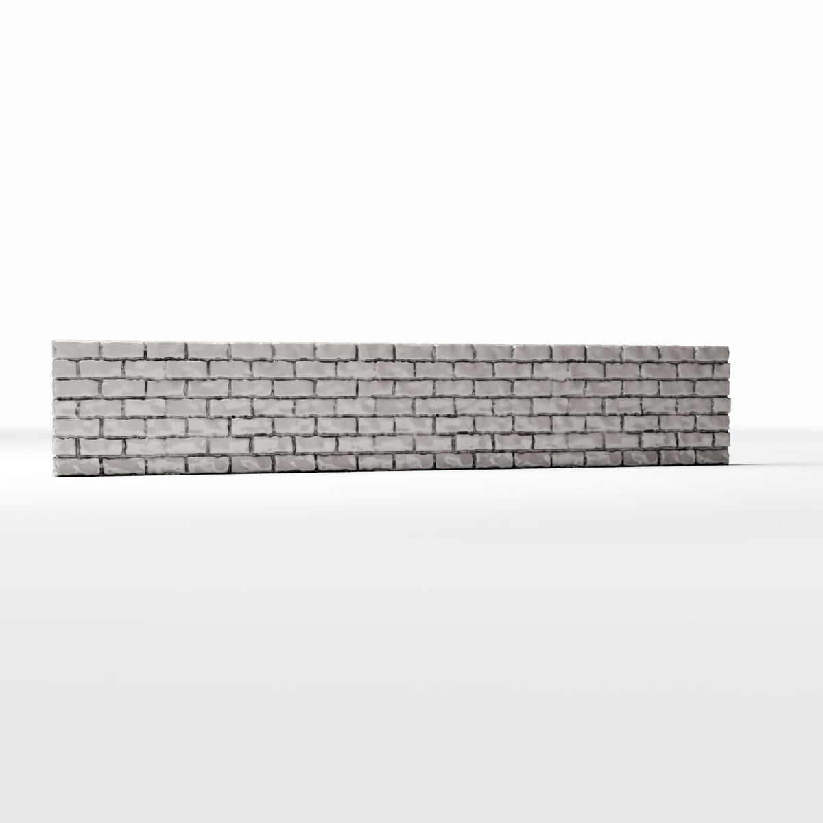Foto prodotto per diorami e modellismo 3: Edificio per diorama: muro basso in mattoni (Ref. 1203D)