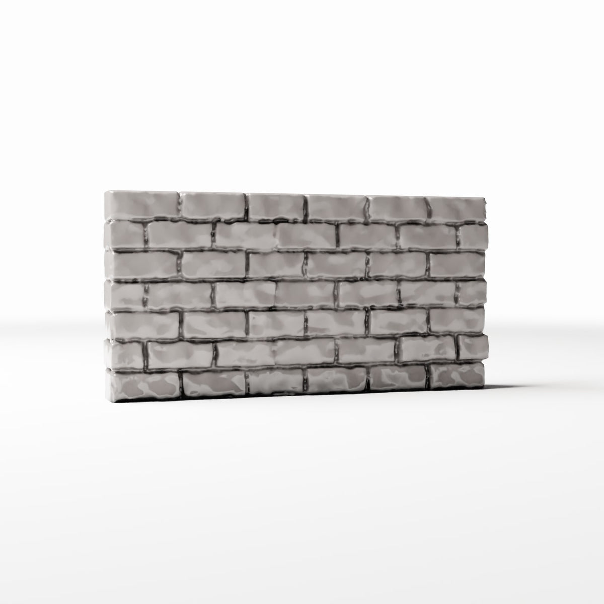 Foto prodotto per diorami e modellismo 3: Edificio per diorama: muro di mattoni basso e stretto (Ref. 1205D)