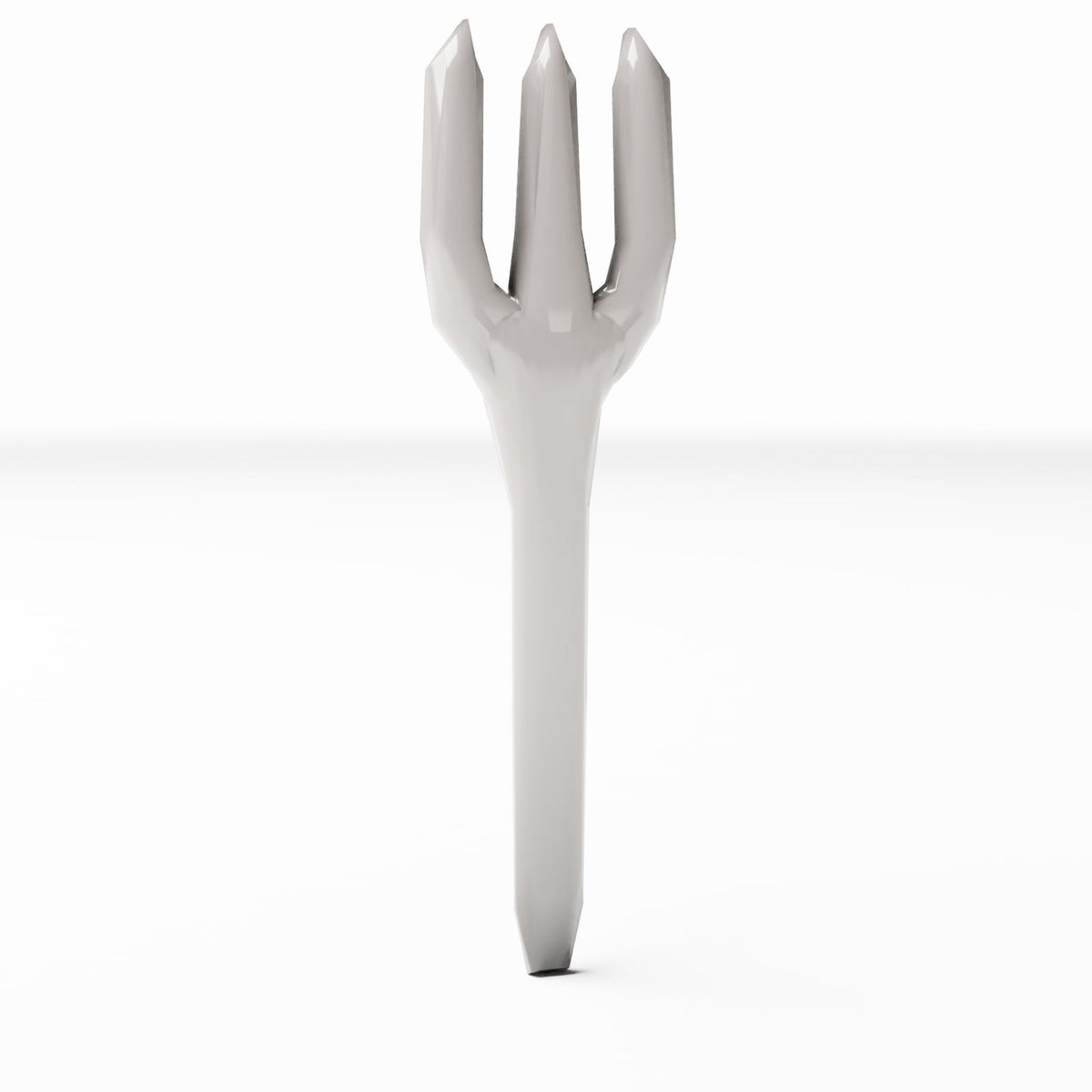 Diorama Modellbau Produktfoto 3: Diorama Küchenzubehör: Dreizinkige Mistgabel für Hofszenen (Ref. 1400D)