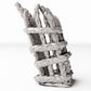 Foto prodotto per diorami e modellismo 0: Edificio per diorama: colonna di sostegno danneggiata per rifugio da campo (Ref. 1652D)