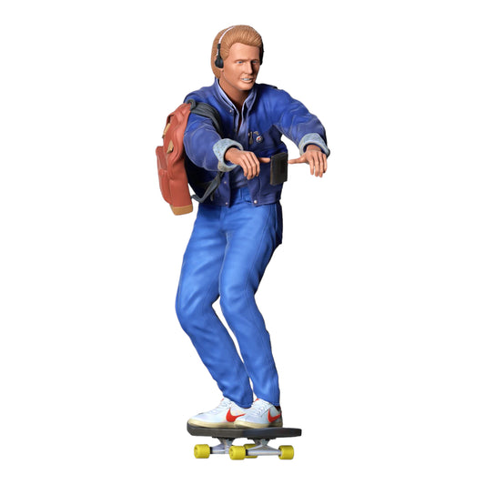 Produktfoto Diorama und Modellbau Miniatur Figur: Skater - Mann auf Skateboard mit Rucksack