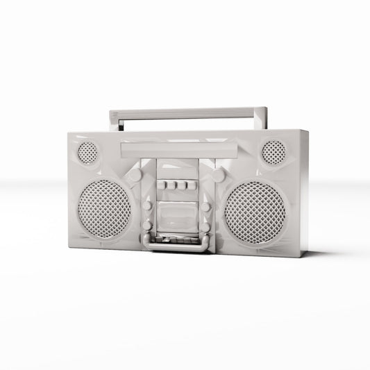 Diorama Modellbau Produktfoto 0: Diorama Militär: Tragbares Kassettenradio als Modellbau-Militärzubehör (Ref. 1747D)