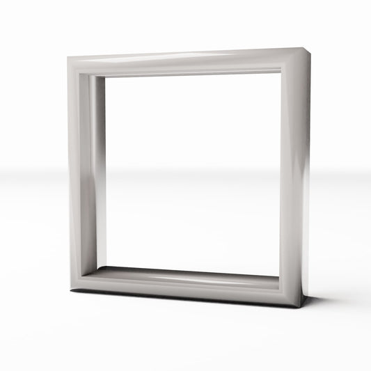 Diorama Modellbau Produktfoto 0: Diorama Gebäudedetail: Quadratischer Fensterrahmen für Feldunterkunft (Ref. 1816D)