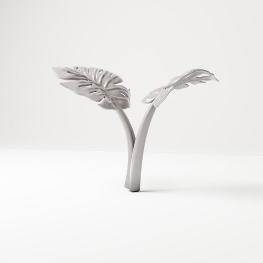 MyPortal 181 0: Diorama Pflanzen: Monstera mit zwei Blättern (Ref. 181D)